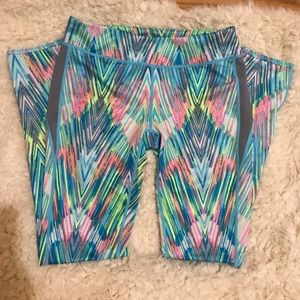 Zella Girl multi colored full length leggings